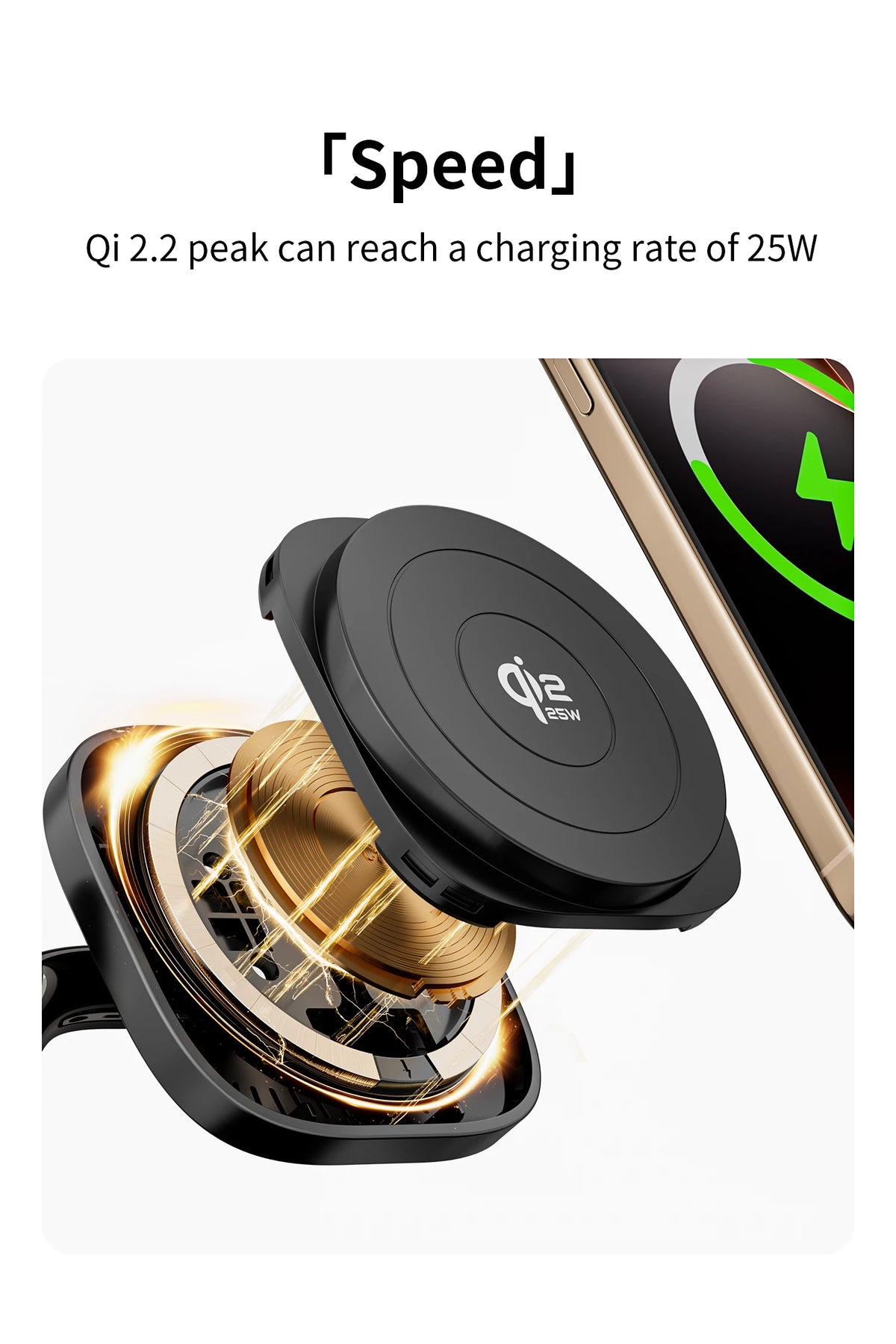 Qi2.2 25W 5 in 1 Magnetic Wireless Charger Stand Bluetooth Speaker Fast Charging For iPhone 17 Pro Apple Samsung Watch 2-9 SE