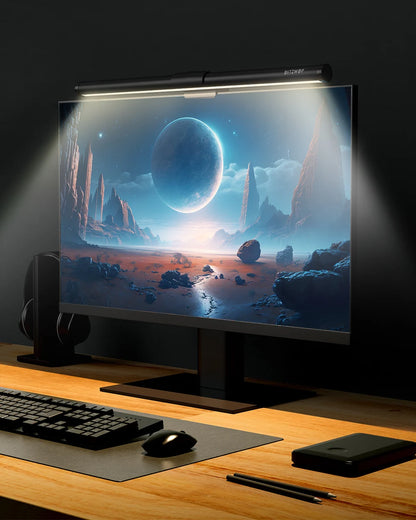 BlitzWolf BW-CML2 Air Monitor Light Bar Eye Protection 300-1000Lux Touch Control USB Screen Hanging Lightbar for Computer