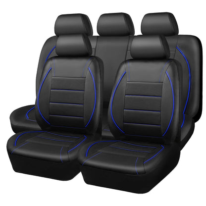 Universal Leather Car Seat Covers Simple Style Breathable  Full Set or Front Pair
